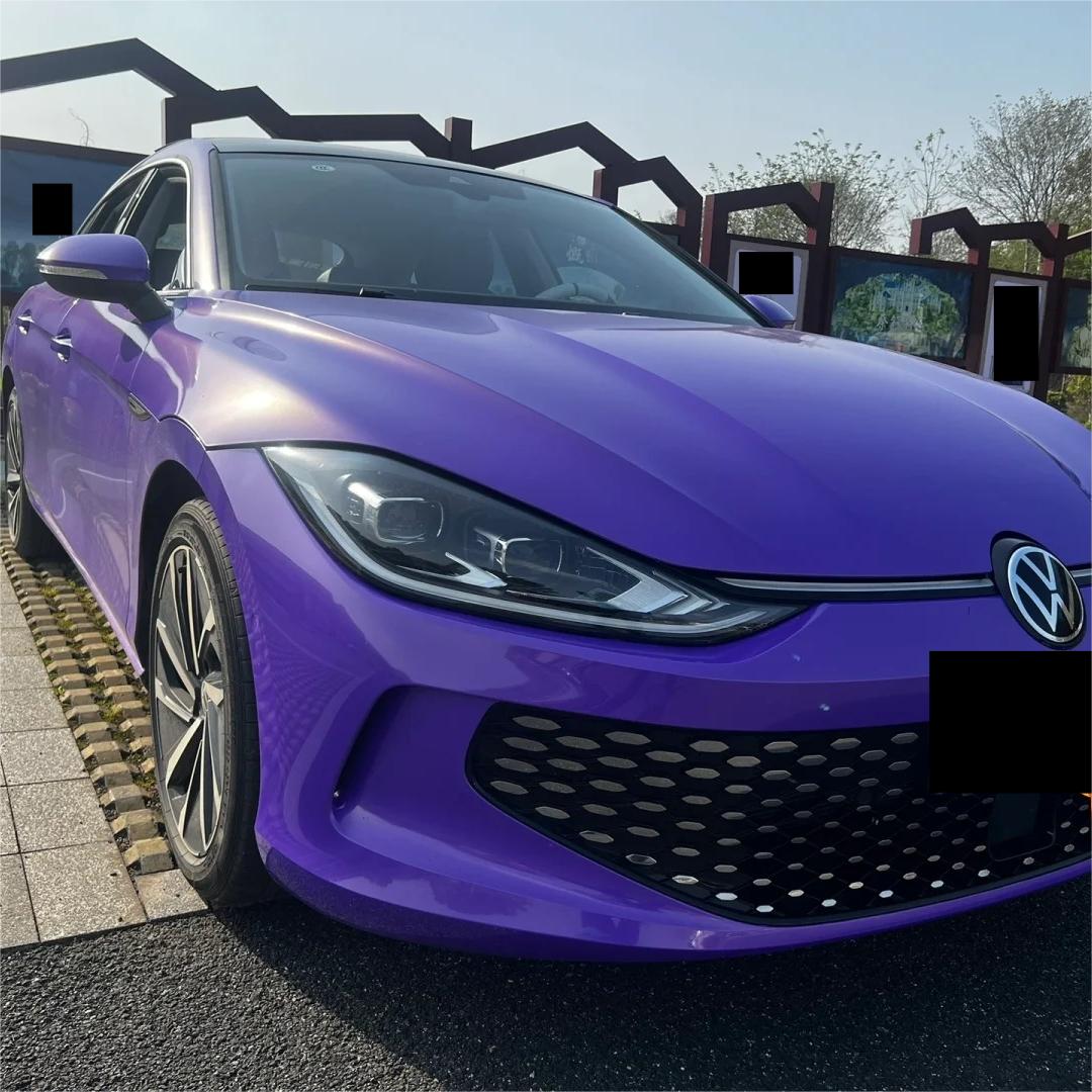 Gloss Metallic Chameleon Gold Purple Car Vinyl Wrap