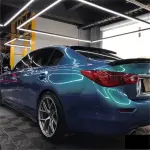 Gloss Metallic Chameleon Green Purple Car Vinyl Wrap