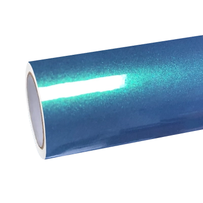 Gloss Metallic Chameleon Green Purple Car Vinyl Wrap 01