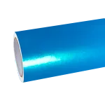 Gloss Metallic Chameleon Green Sky Blue Car Vinyl Wrap