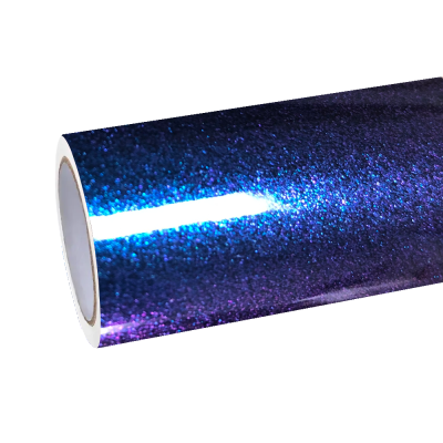 Gloss Metallic Diamond Purple Red Car Vinyl Wrap 01