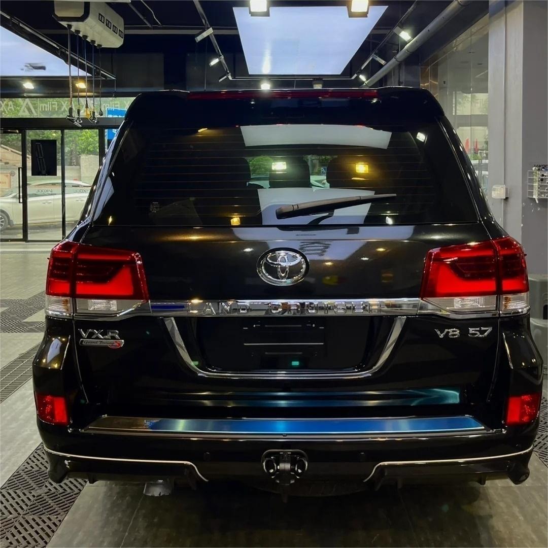 Gloss Metallic Gold Black Car Vinyl Wrap PET