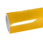 Gloss Metallic Sparkle Sunflower Yellow Car Vinyl Wrap