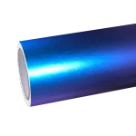 Matte Chameleon Blue Purple Car Vinyl Wrap