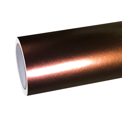 Matte Chameleon Gold Red Car Vinyl Wrap 01