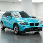 Gloss Metallic Ocean Blue Car Vinyl Wrap 