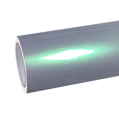 Gloss Metallic Chameleon Candy Blue Green Car Vinyl Wrap 01