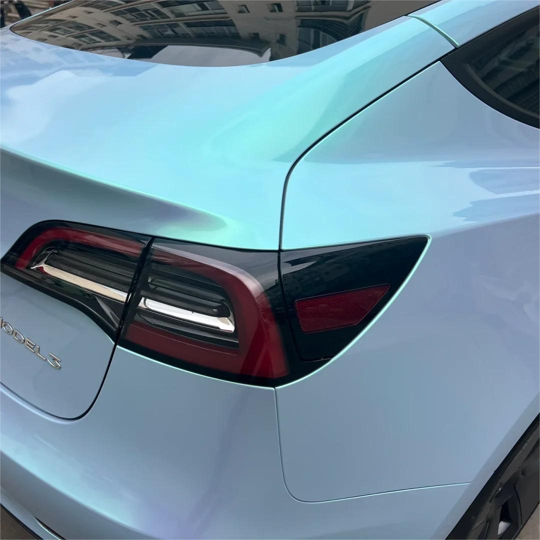 Gloss Metallic Chameleon Candy Blue Green Car Vinyl Wrap