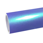 Gloss Metallic Chameleon Purple Green Car Vinyl Wrap