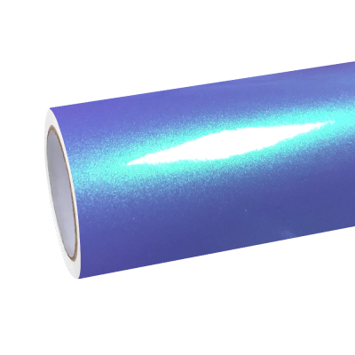 Gloss Metallic Chameleon Purple Green Car Vinyl Wrap 01