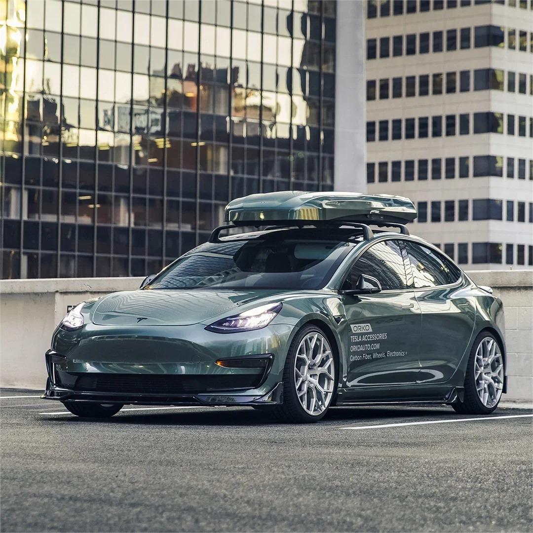 Gloss Metallic Diamond Fir Green Car Vinyl Wrap