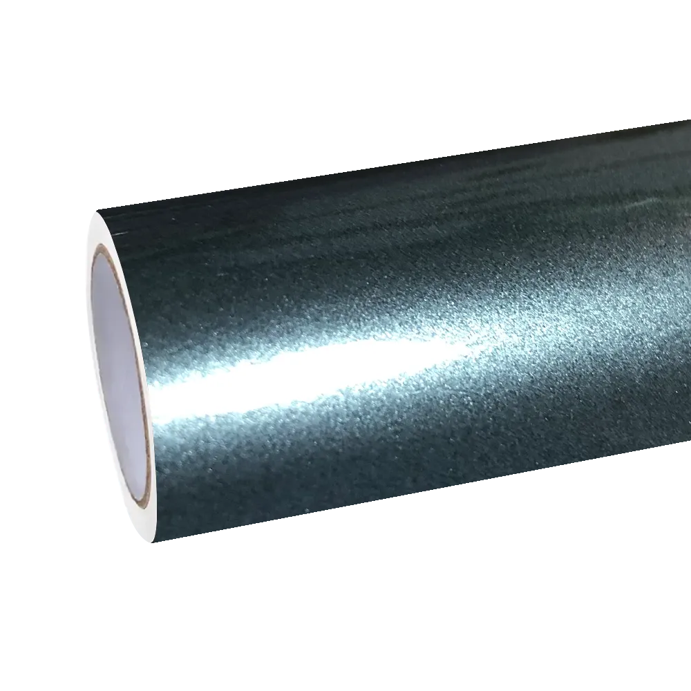 Gloss Metallic Diamond Fir Green Car Vinyl Wrap