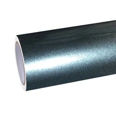 Gloss Metallic Diamond Fir Green Car Vinyl Wrap 01