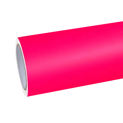 Ultimate Flat Fluorescent Pink Car Vinyl Wrap PET 01