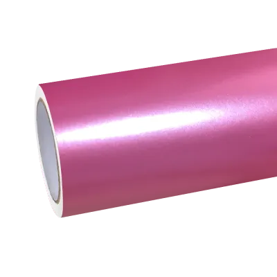 Matte Metallic Shell Pink Car Vinyl Wrap 01