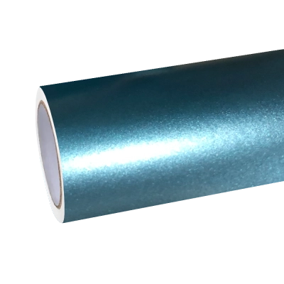 Matte Metallic Lake Blue Car Vinyl Wrap  01