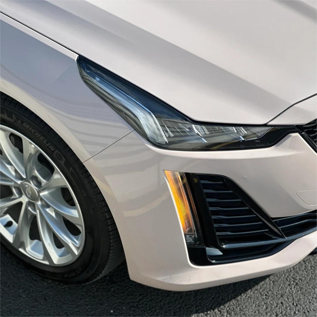 Gloss First Love Pink Car Vinyl Wrap PET