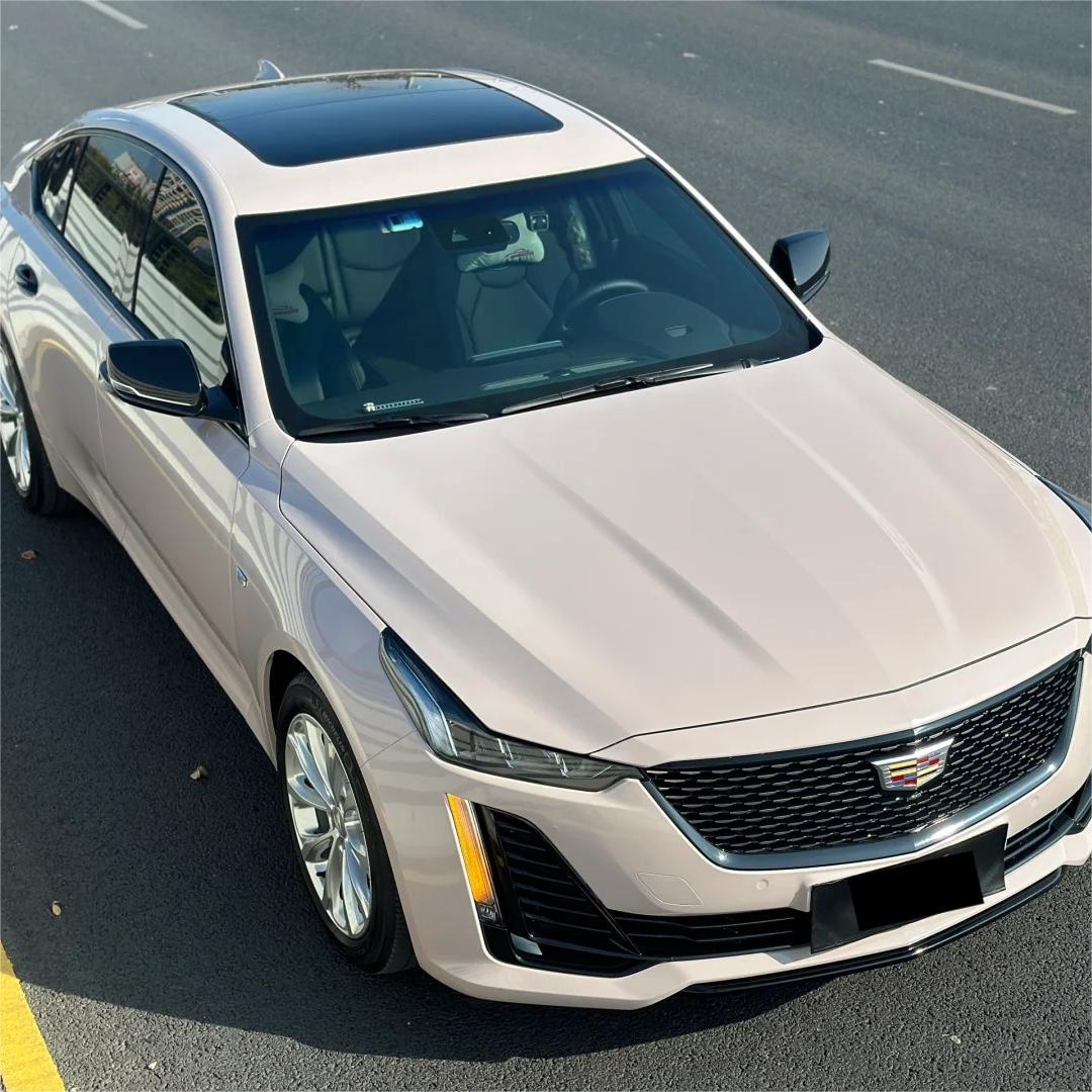 Gloss First Love Pink Car Vinyl Wrap PET