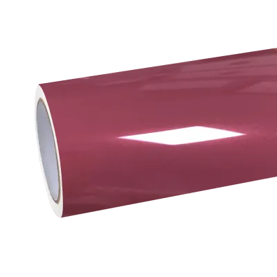 Gloss Plum Sauce Pink Car Vinyl Wrap PET 01