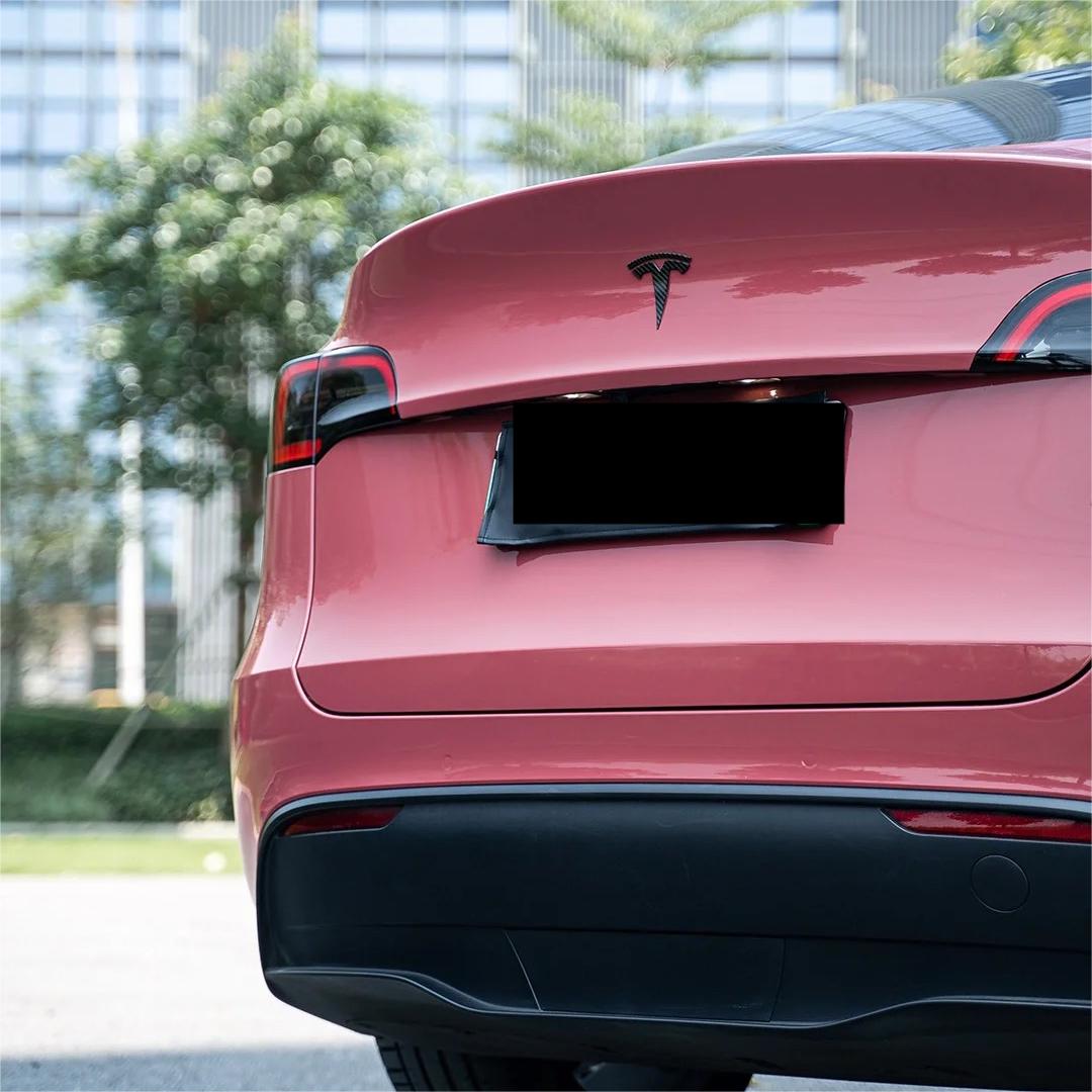 Gloss Plum Sauce Pink Car Vinyl Wrap PET