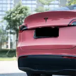Gloss Plum Sauce Pink Car Vinyl Wrap PET