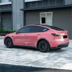 Gloss Plum Sauce Pink Car Vinyl Wrap PET