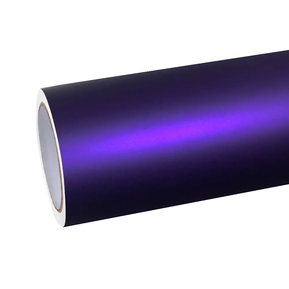 Matte Metallic Liquid Purple Car Vinyl Wrap