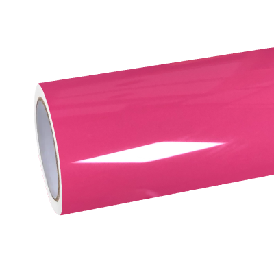 Gloss Princess Pink Car Vinyl Wrap PET  01