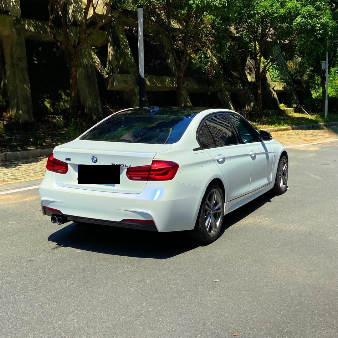 Matte Metallic Chameleon Blue White Car Vinyl Wrap