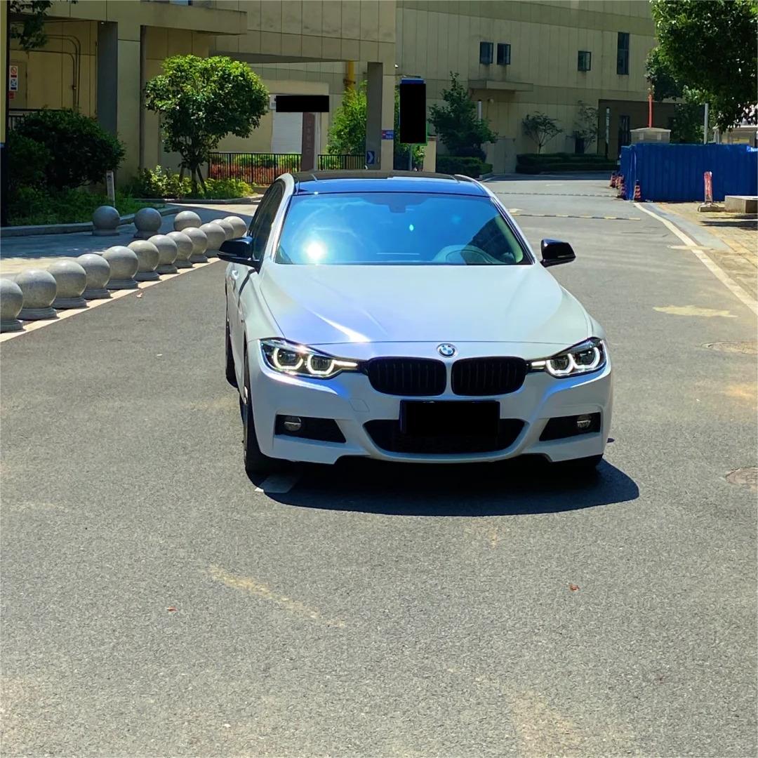 Matte Metallic Chameleon Blue White Car Vinyl Wrap