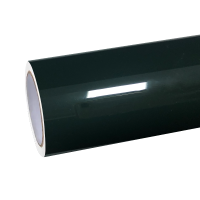 Gloss Crystal Dark Green Car Vinyl Wrap PET 01
