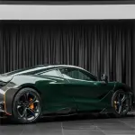 Gloss Crystal Dark Green Car Vinyl Wrap PET