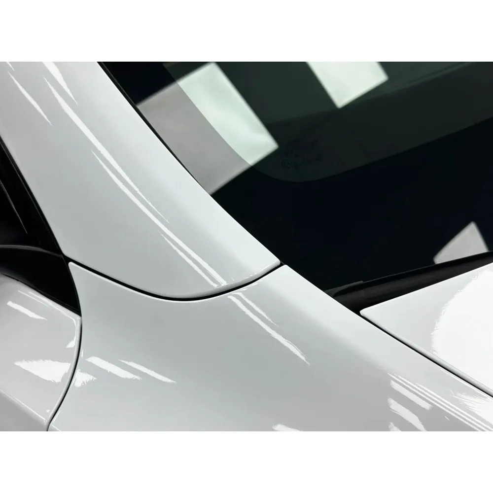 Gloss Crystal White Car Vinyl Wrap 