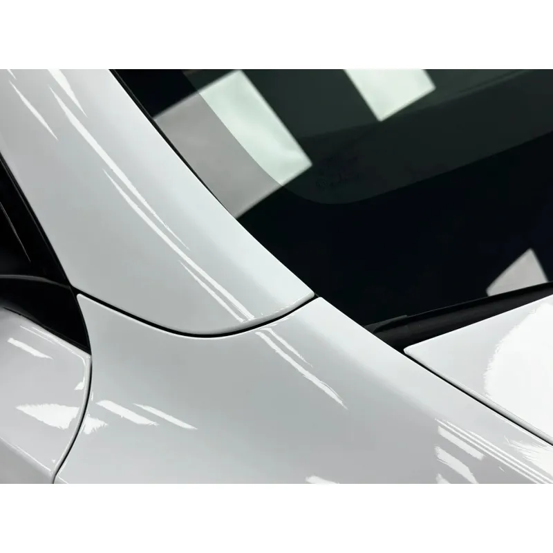 Gloss Crystal White Car Vinyl Wrap 