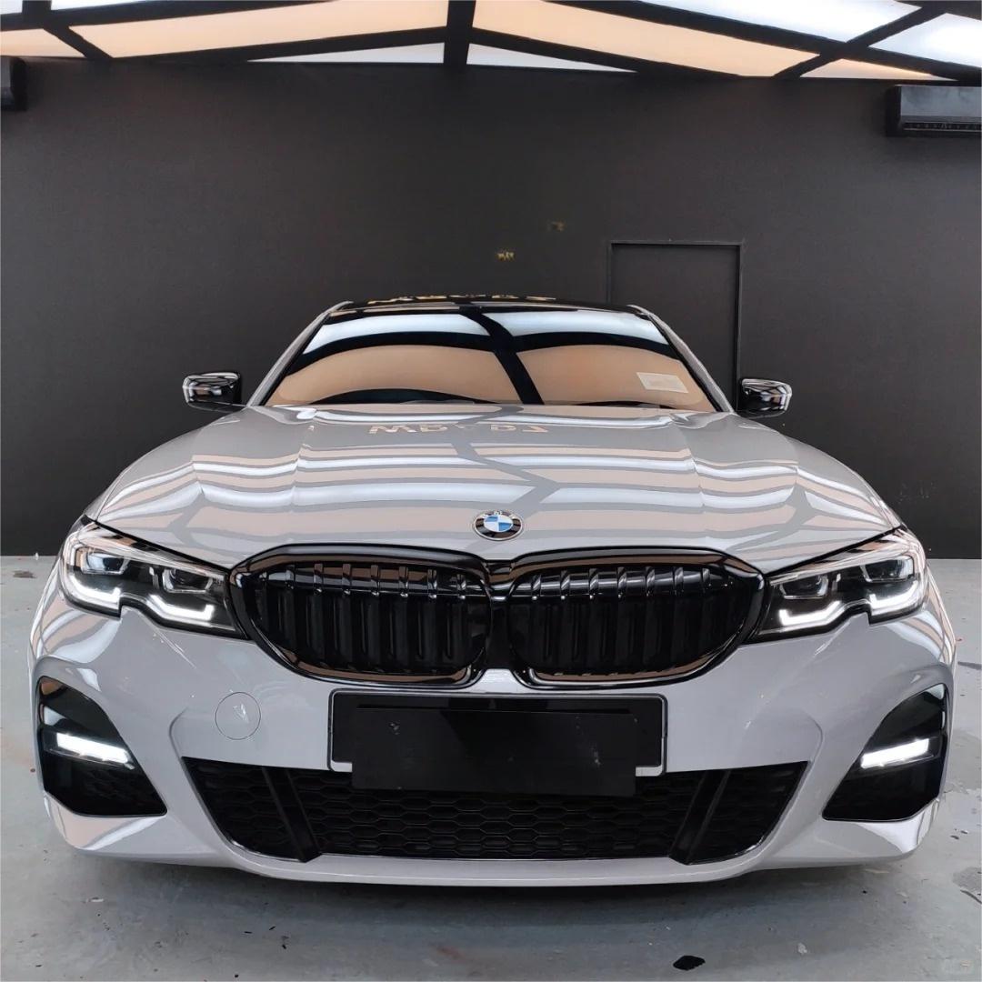 Gloss Light Nardo Grey Car Vinyl Wrap PET