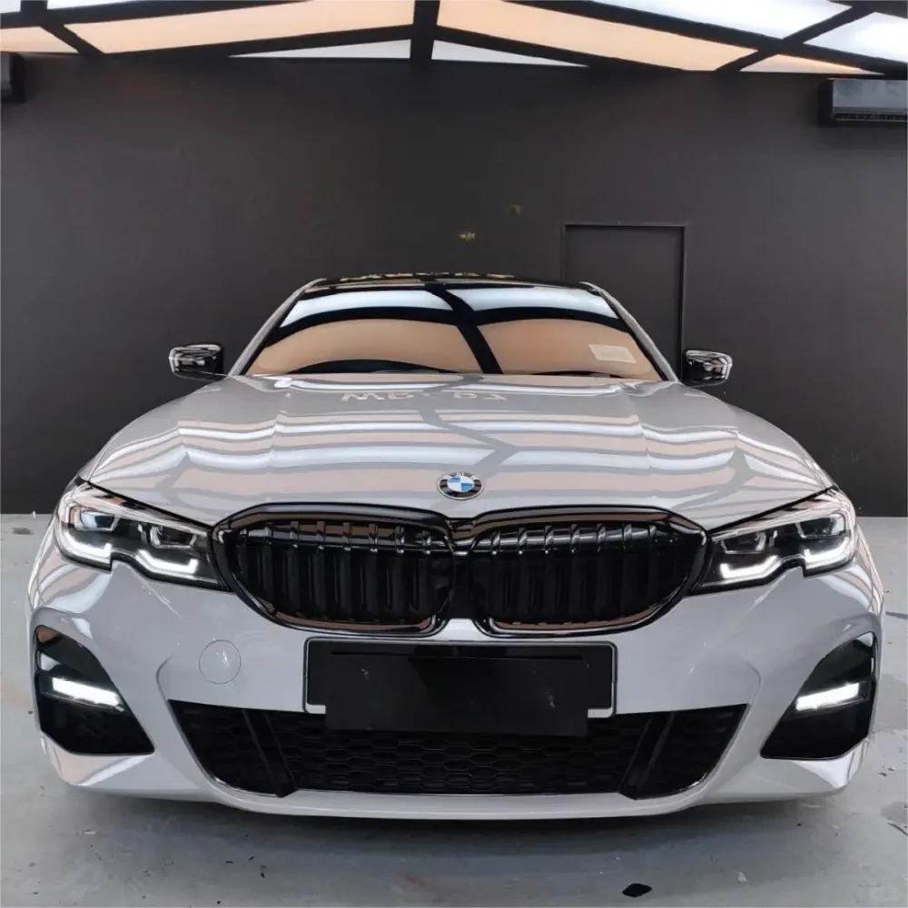Gloss Light Nardo Grey Car Vinyl Wrap PET