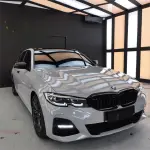 Gloss Light Nardo Grey Car Vinyl Wrap PET