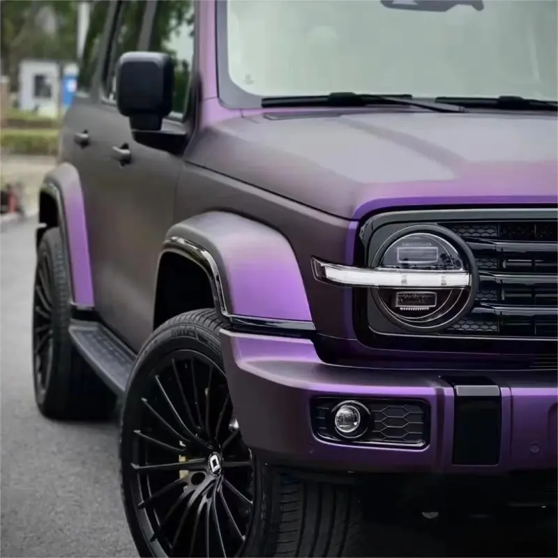 Matte Russian Violet Purple Car Vinyl Wrap 