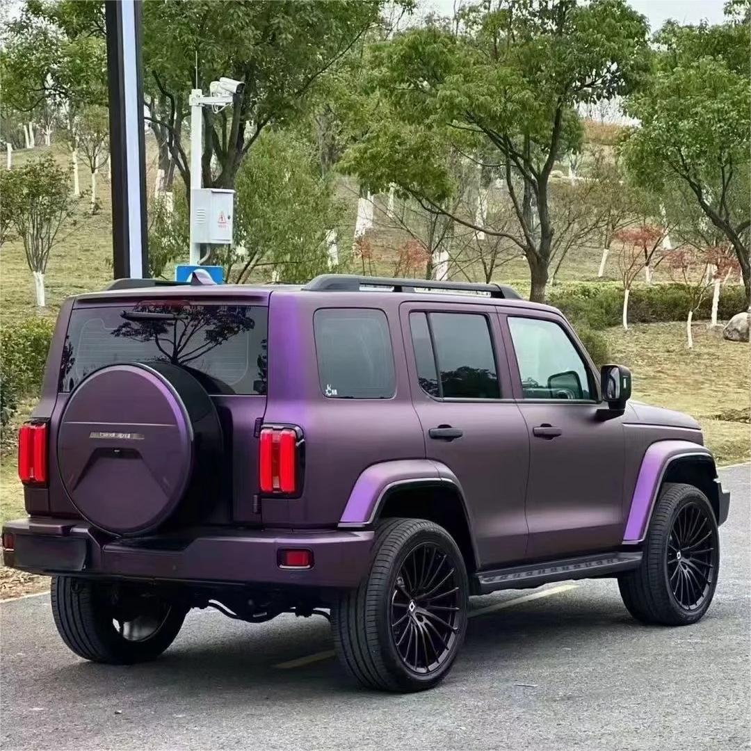 Matte Magic Purple Russian Violet Purple Car Vinyl Wrap PET