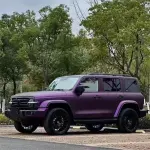 Matte Russian Violet Purple Car Vinyl Wrap 