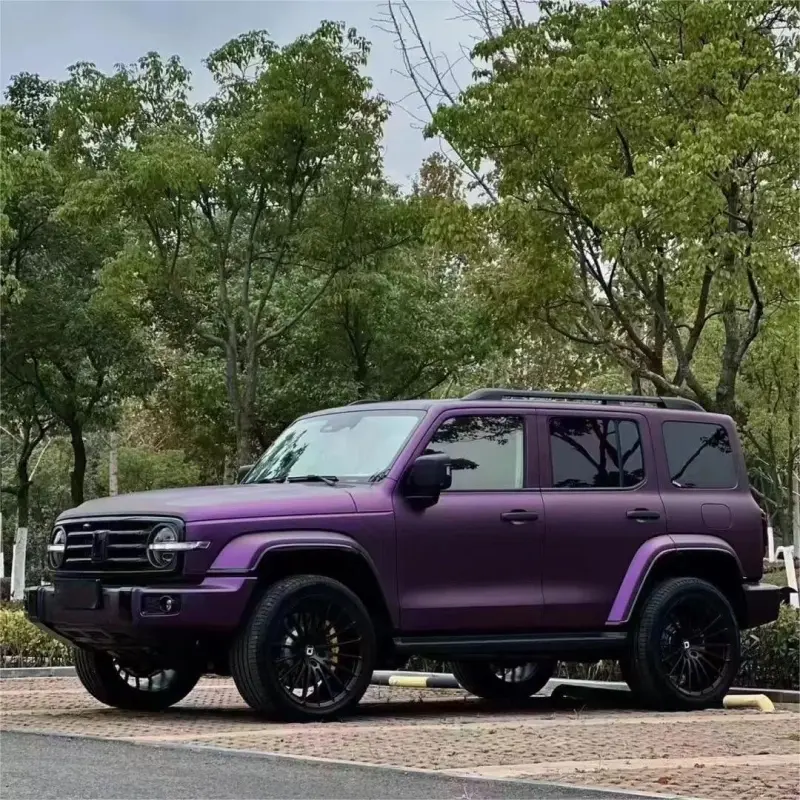 Matte Russian Violet Purple Car Vinyl Wrap 