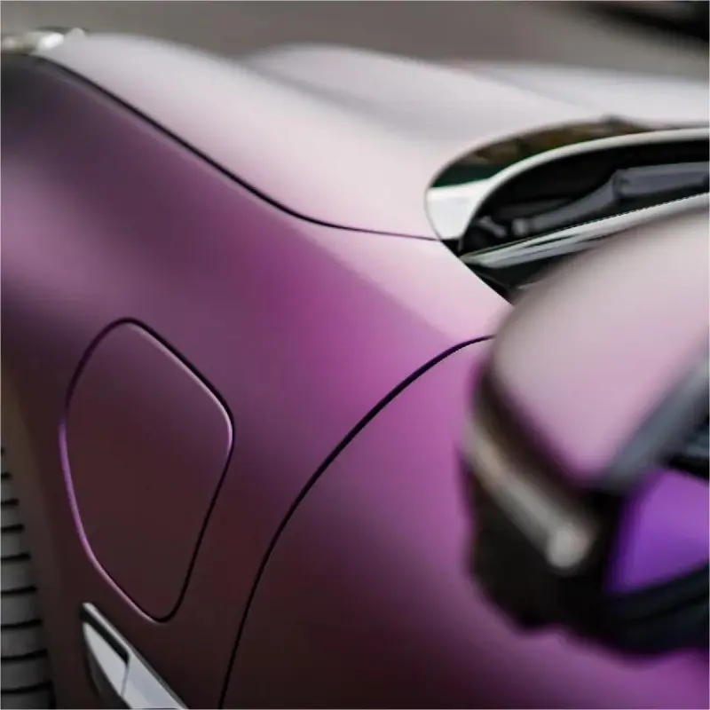 Matte Russian Violet Purple Car Vinyl Wrap 