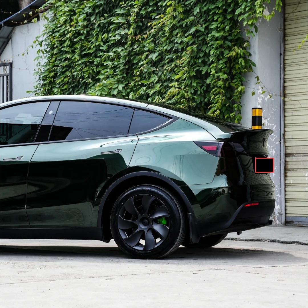 Paint Metal Midnight Green Car Vinyl Wrap