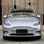 Gloss Metallic Fleuret Silver Car Vinyl Wrap