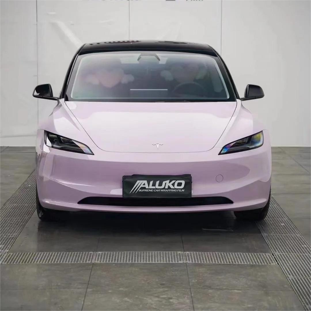 Gloss Misty Purple Car Vinyl Wrap Sale