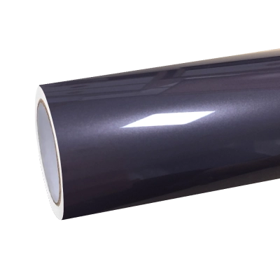Gloss Metallic Deep Violet Purple Car Vinyl Wrap 01