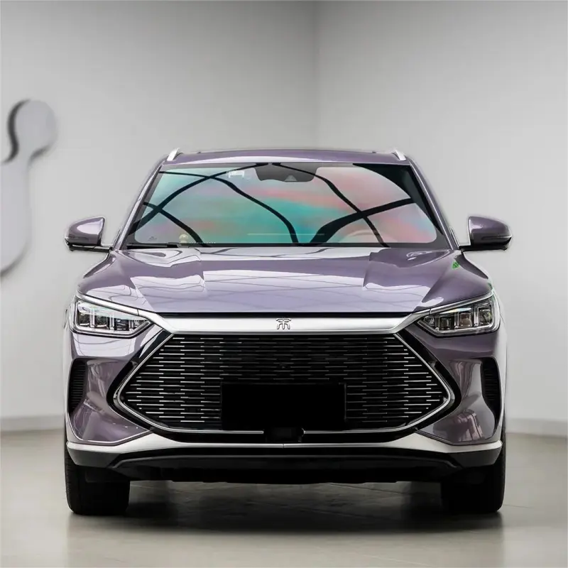 Gloss Metallic Deep Violet Purple Car Vinyl Wrap