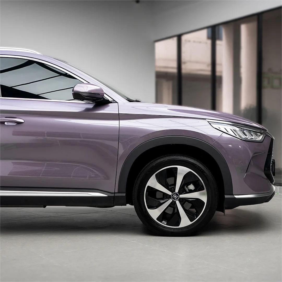 Gloss Metallic Deep Violet Purple Car Vinyl Wrap