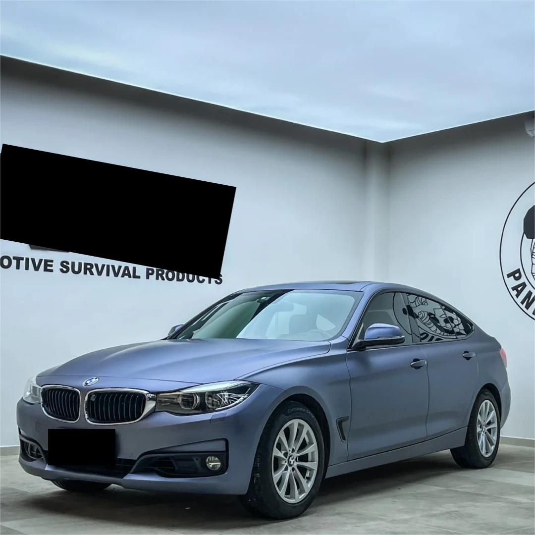 Matte Satin Racing Blue Car Vinyl Wrap PET