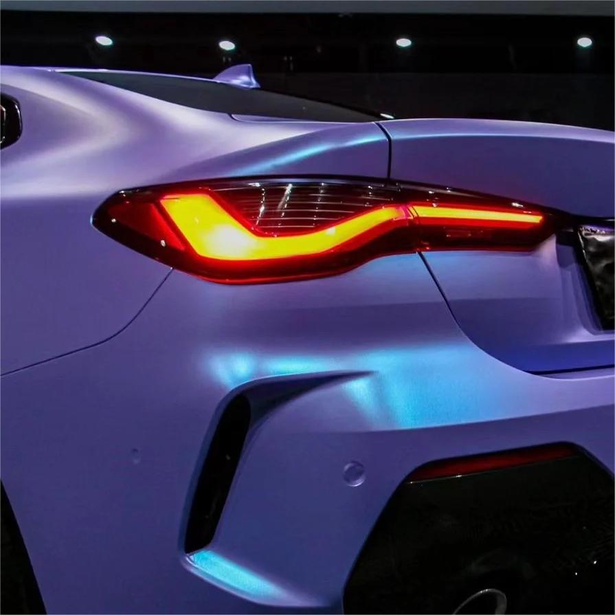 Matte Ceramics Lavender Purple Blue Car Vinyl Wrap